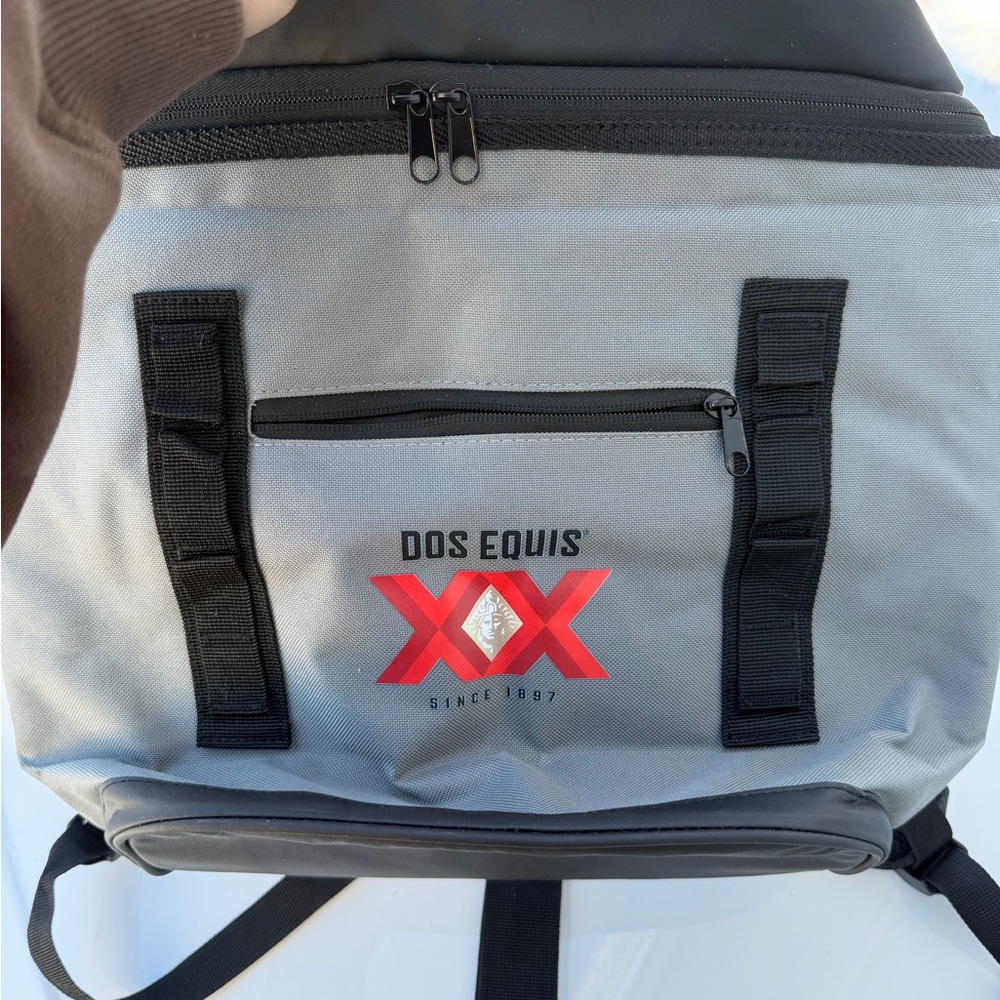Dos Equis XX Gray & Black Men's Backpack